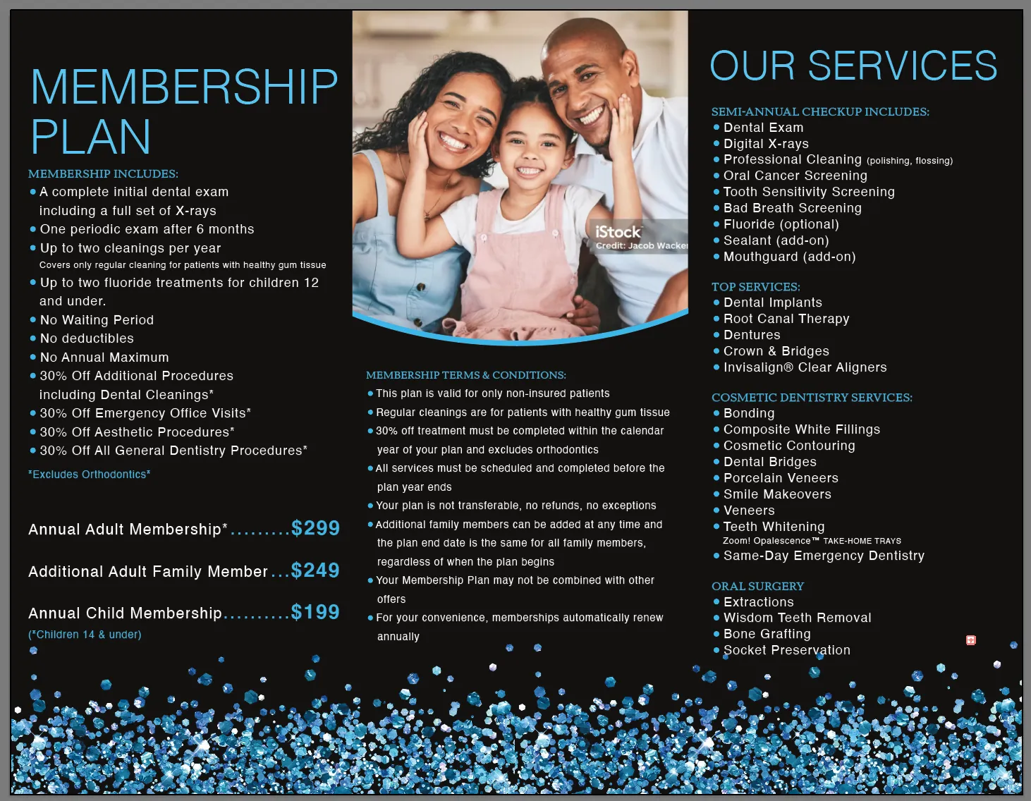 Membership plan graphic